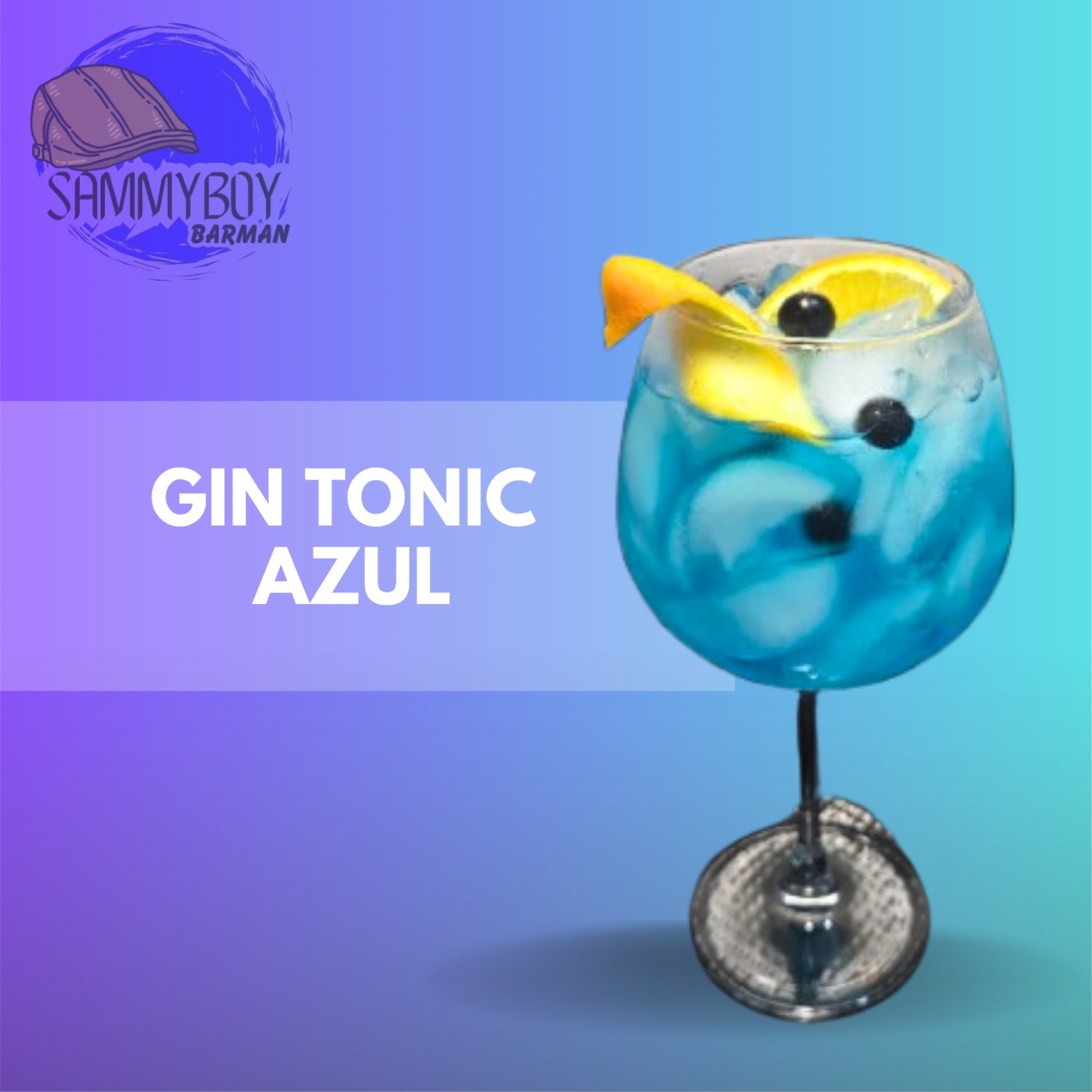 Gin Tonic Azul