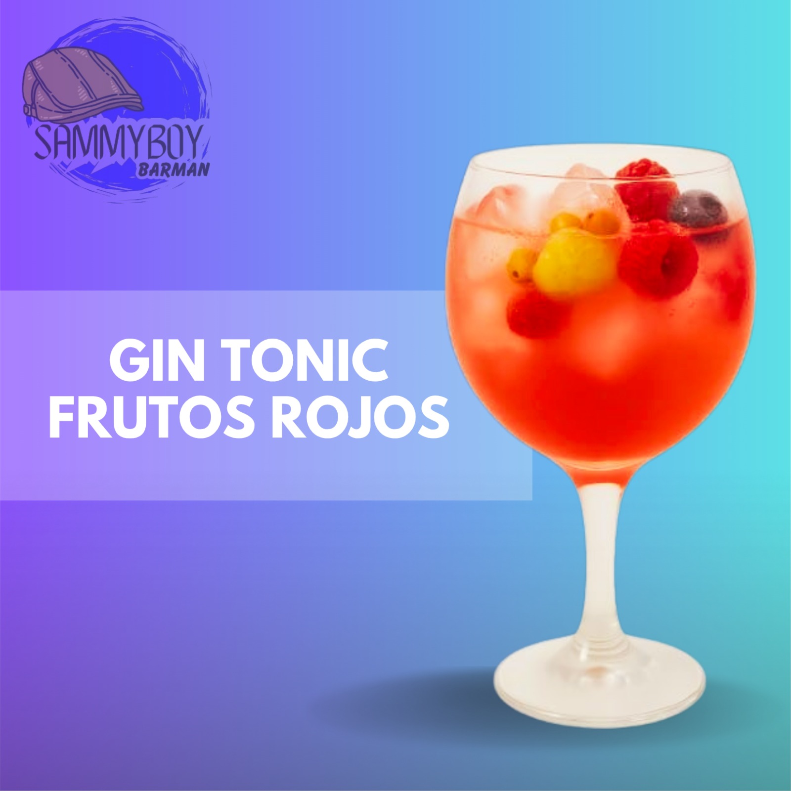 Gin Tonic Frutos Rojos