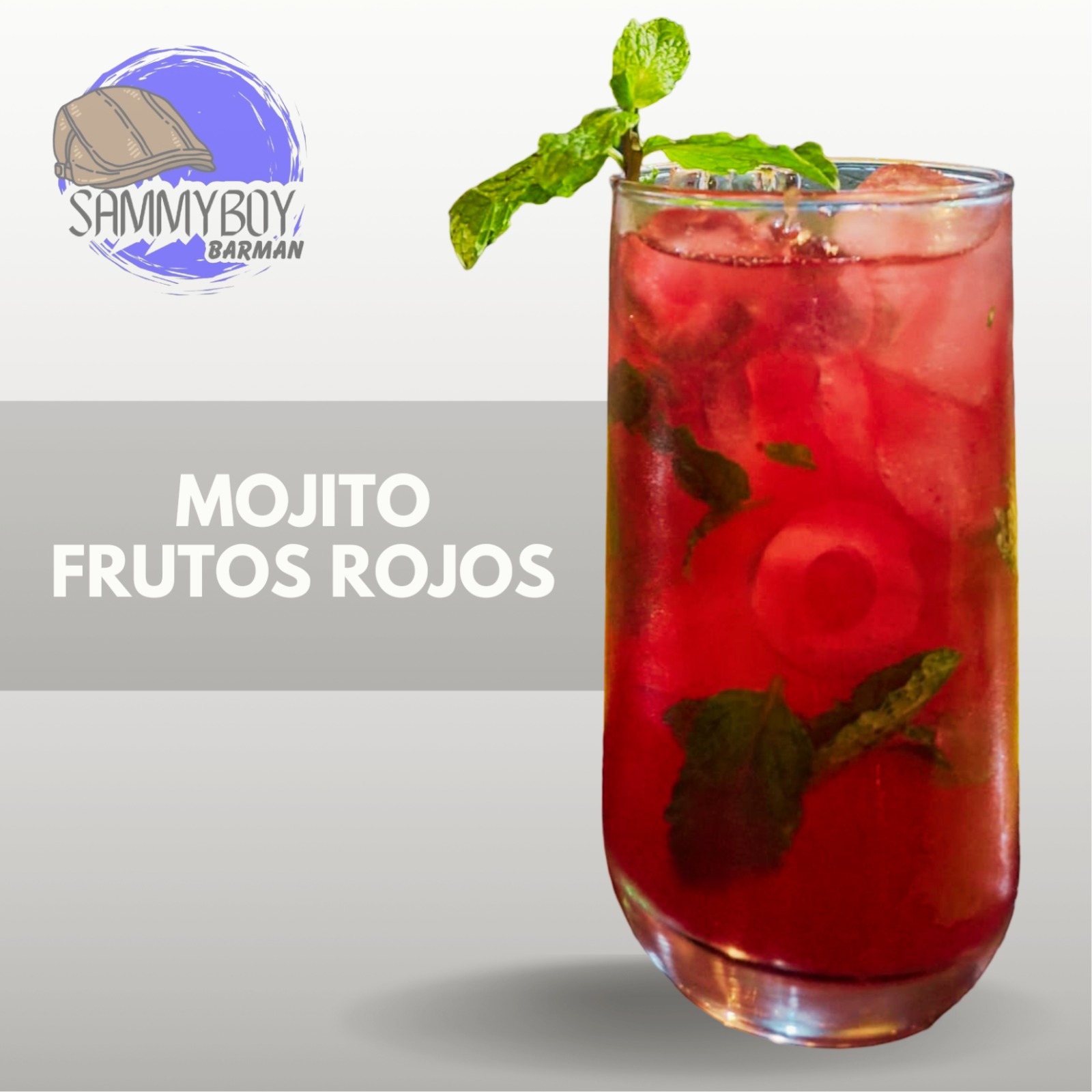 Mojito Frutos Rojos